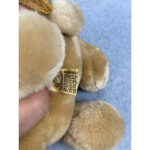 Vintage Precious Moments Alfred Giraffe Plush Stuffed Animal Applause 14" 1985 - Picture 4 of 4